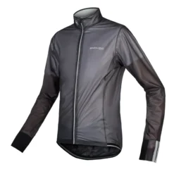 Endura FS260-Pro Adrenaline Race Cape II Waterproof Jacket - Black -CycloPro Shop e9106bk lg