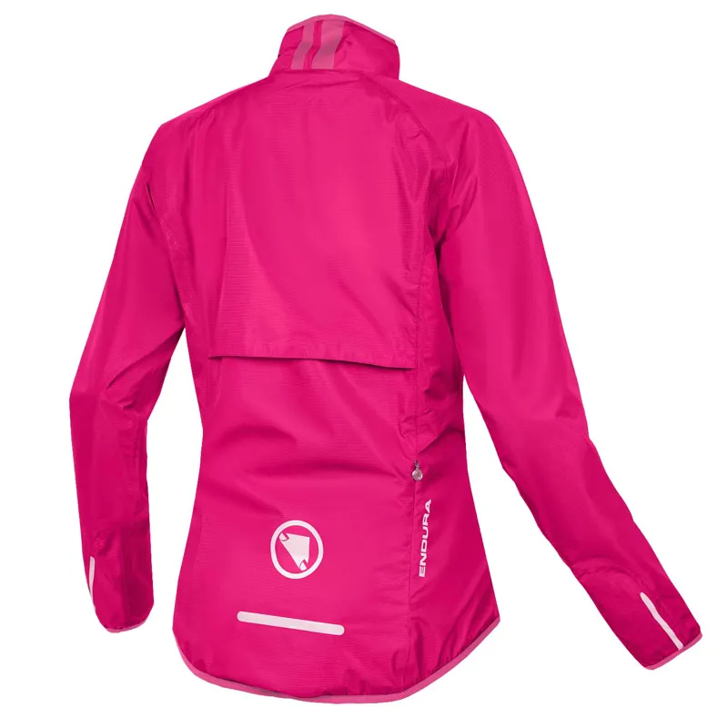 Endura Xtract Womens Waterproof Jacket - Cerise 4 Endura Xtract Womens Waterproof Jacket - Cerise - Image 2