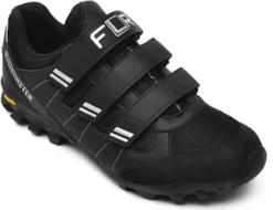 FLR Bushmaster MTB/Trail Shoes - Black/Silver
