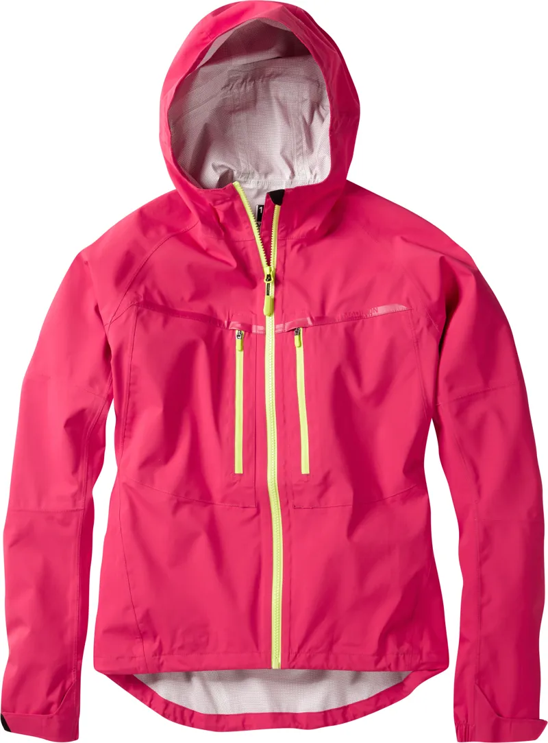 Madison Zena Womens Waterproof Jacket - Rose Red 3 Madison Zena Womens Waterproof Jacket - Rose Red