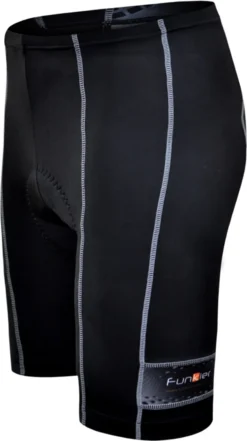 Funkier Quest Kids 10 Panel Shorts - Black -CycloPro Shop full95367