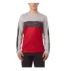 Giro Roust Long Sleeve MTB Jersey - Black/Red Hypnotic -CycloPro Shop gi26rou