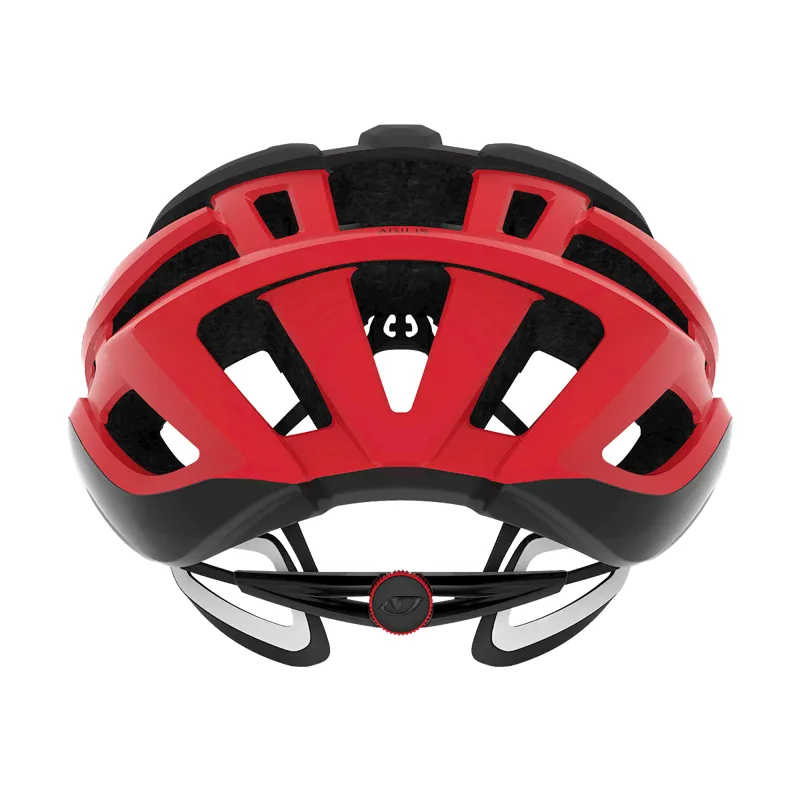 Giro Agilis Road Helmet - Matt Black/Bright Red 5 Giro Agilis Road Helmet - Matt Black/Bright Red - Image 3