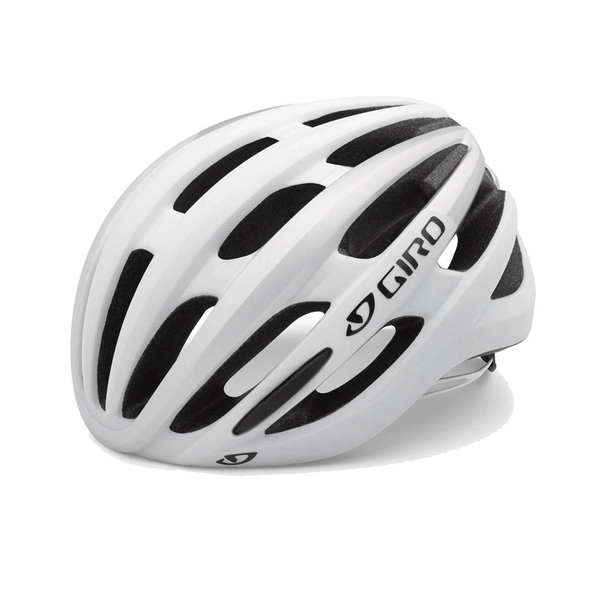 Giro Foray Road Helmet - Black/White 4 Giro Foray Road Helmet - Black/White - Image 2
