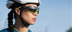 Tifosi Eyewear Davos Interchangeable Sunglasses - Race Neon Frame -CycloPro Shop girl davos neon