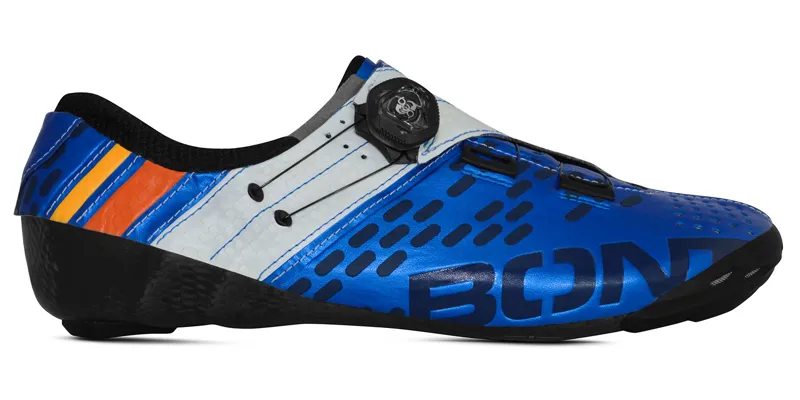 Bont Helix Road Shoes - Metallic Blue/White 6 Bont Helix Road Shoes - Metallic Blue/White - Image 4
