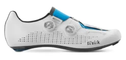 Fizik Infinito R1 Movistar Edition Road Shoes - Movistar -CycloPro Shop infinito r1 white blue side