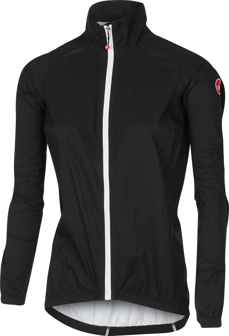 Castelli Emergency Womens Waterproof Jacket - Black 3 Castelli Emergency Womens Waterproof Jacket - Black