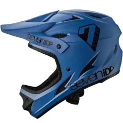 7idp M1 Full Face Mountain Bike Helmet - Diesel Blue -CycloPro Shop m1 blue 1800x1800