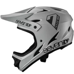 7idp M1 Full Face Mountain Bike Helmet - Grey -CycloPro Shop m1 grey 1800x1800