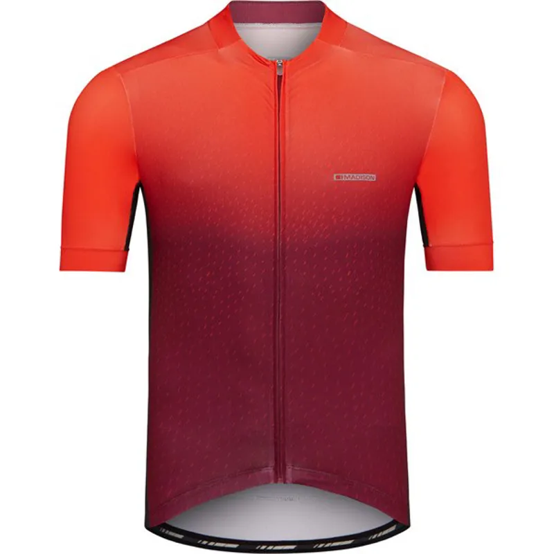 Madison Sportive Short Sleeve Jersey - Classy Burgundy/Chilli Red 3 Madison Sportive Short Sleeve Jersey - Classy Burgundy/Chilli Red