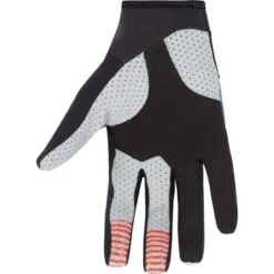 Madison Flux Long Finger Gloves - Navy/Nile Blue
