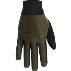 Madison Zenith 4-Season DWR Long Finger Gloves - Dark Olive -CycloPro Shop mcl21w901