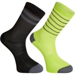 Madison Sportive Mid Socks Twin Pack - Shale Blue/Teal 10 Madison Sportive Mid Socks Twin Pack - Shale Blue/Teal -CycloPro Shop mcl22s301 2