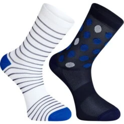 Madison Sportive Mid Socks Twin Pack - Shale Blue/Teal 9 Madison Sportive Mid Socks Twin Pack - Shale Blue/Teal -CycloPro Shop mcl22s302 2