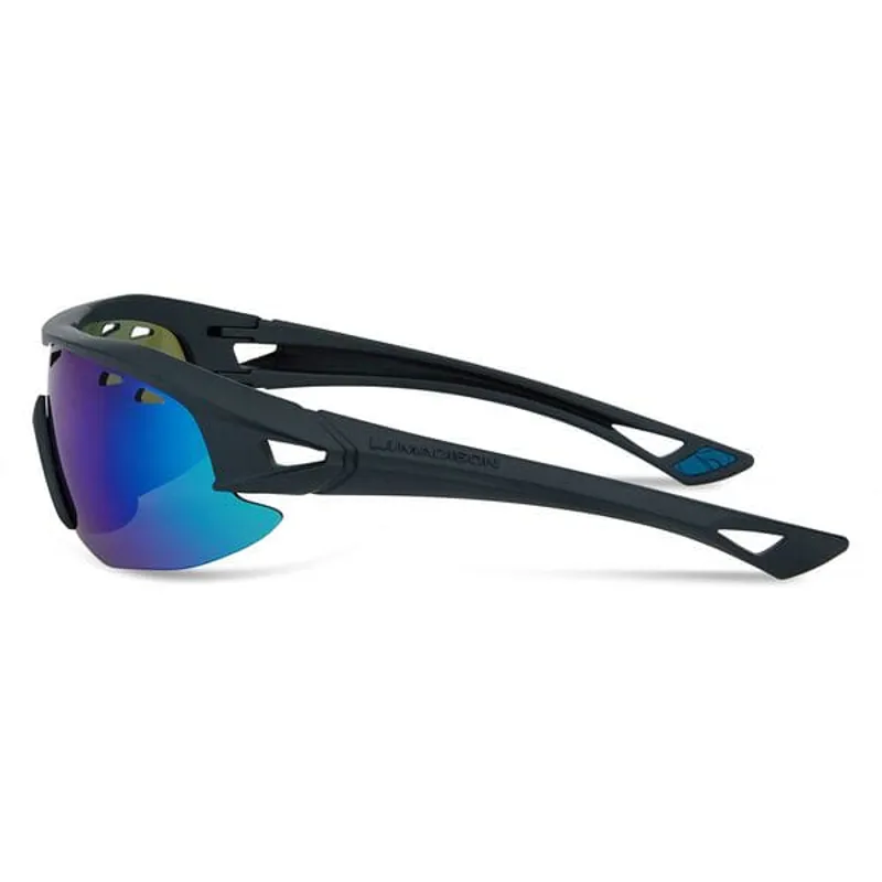 Madison Recon Glasses - Matt Grey - Green Mirror/Amber/Clear Lens Pack 4 Madison Recon Glasses - Matt Grey - Green Mirror/Amber/Clear Lens Pack - Image 2