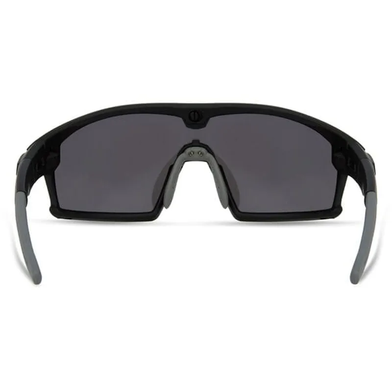 Madison Code Breaker Glasses - Matt Black - Smoke Mirror Lens 4 Madison Code Breaker Glasses - Matt Black - Smoke Mirror Lens - Image 2