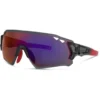 Madison Stealth Glasses - Dark Grey - Smoke Mirror/Amber/Clear Lens Pack -CycloPro Shop mcl22s531