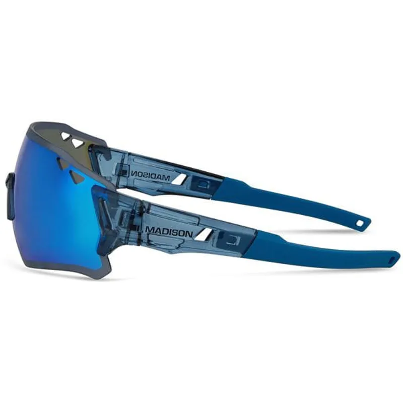 Madison Stealth Glasses - Crystal Blue - Blue Mirror/Amber/Clear Lens Pack 8 Madison Stealth Glasses - Crystal Blue - Blue Mirror/Amber/Clear Lens Pack - Image 6