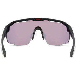 Madison Cipher Glasses - Matt Black - Pink Rose Mirror Lens -CycloPro Shop mcl22s591 02