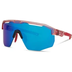 Madison Cipher Glasses - Crystal Rose - Blue Mirror Lens 11 Madison Cipher Glasses - Crystal Rose - Blue Mirror Lens -CycloPro Shop mcl22s592
