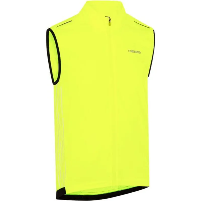 Madison Stellar Reflective Windproof Men's Gilet - Hi-Viz Yellow 14 Madison Stellar Reflective Windproof Men's Gilet - Hi-Viz Yellow - Image 12