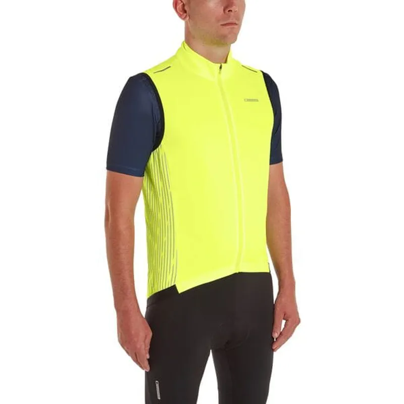 Madison Stellar Reflective Windproof Men's Gilet - Hi-Viz Yellow 8 Madison Stellar Reflective Windproof Men's Gilet - Hi-Viz Yellow - Image 6