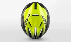 Met Rivale Road Helmet - Black/Shaded Yellow -CycloPro Shop met helmets sito rivale ng1 top