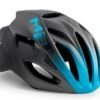 Met Rivale Road Helmet - Black/Shaded Yellow 1 Met Rivale Road Helmet - Black/Shaded Yellow -CycloPro Shop metroad078