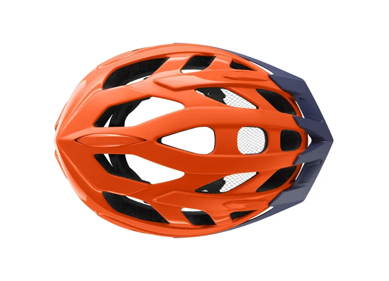 Lazer J1 Kids / Youth MTB Cycling Helmet - 52-56cm - Flash Orange/Blue 4 Lazer J1 Kids / Youth MTB Cycling Helmet - 52-56cm - Flash Orange/Blue - Image 2