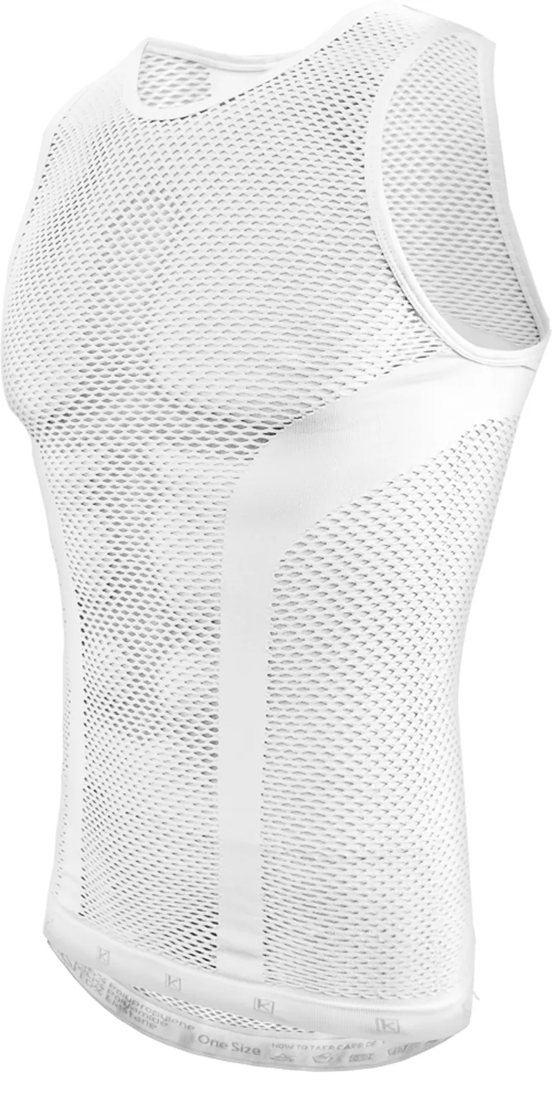 Funkier Vesta Pro Summer Lightwight Baselayer - White 3 Funkier Vesta Pro Summer Lightwight Baselayer - White