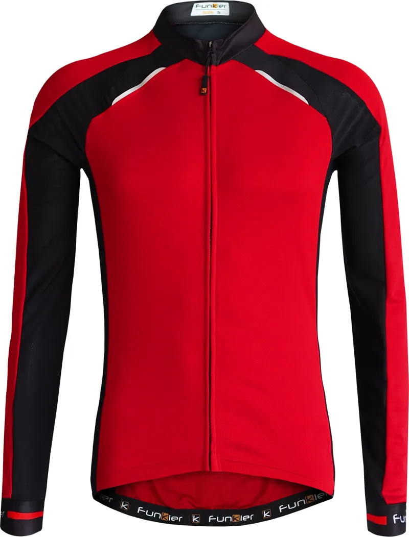 Funkier Talana Active Long Sleeve Jersey - Red/Black 3 Funkier Talana Active Long Sleeve Jersey - Red/Black