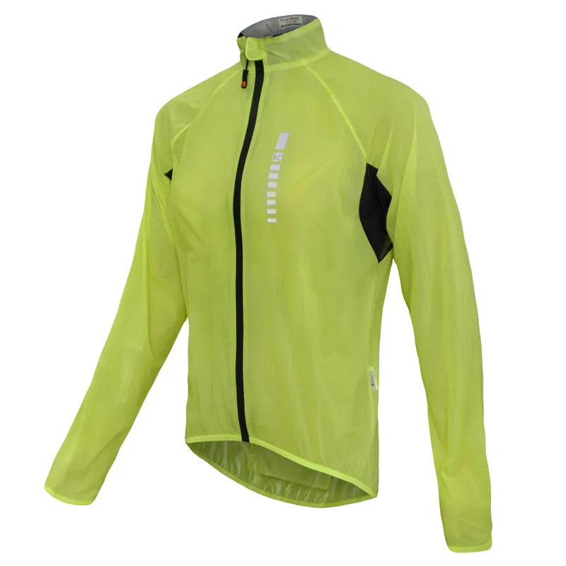 Funkier Dryride Pro Womens Showerproof Jacket - Fluo Yellow 4 Funkier Dryride Pro Womens Showerproof Jacket - Fluo Yellow - Image 2