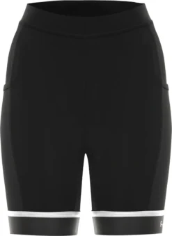 Funkier Abara Ladies 11-Panel Lycra Shorts - Black