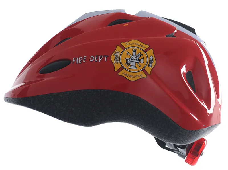 Funkier Dreamz Kids Helmet - 48-52cm - Fire Dept 3 Funkier Dreamz Kids Helmet - 48-52cm - Fire Dept