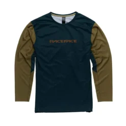 Race Face Indy Men's Long Sleeve MTB Jersey - Charcoal -CycloPro Shop pine 2