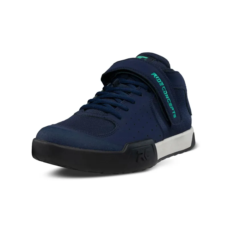 Ride Concepts Wildcat Womens Flat MTB Shoes - Navy/Teal 3 Ride Concepts Wildcat Womens Flat MTB Shoes - Navy/Teal