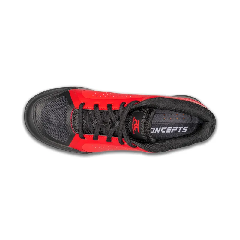 Ride Concepts Powerline Mens Flat MTB Shoes - Red/Black 4 Ride Concepts Powerline Mens Flat MTB Shoes - Red/Black - Image 2