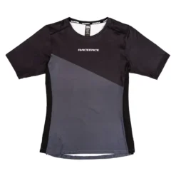 Race Face Indy Womens Short Sleeve Jersey - Black -CycloPro Shop rfjb172001