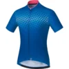 Shimano Sumire Womens Short Sleeve Jersey - Blue 1 Shimano Sumire Womens Short Sleeve Jersey - Blue -CycloPro Shop sc6002