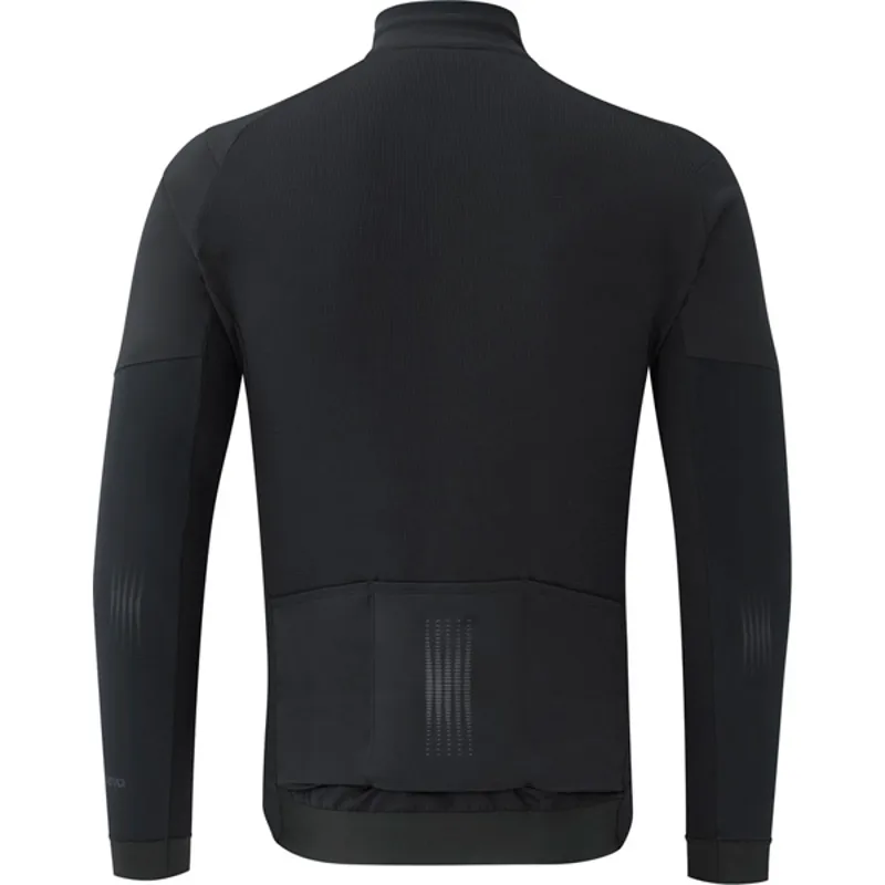 Shimano Evolve Wind Long Sleeve Jersey - Black 4 Shimano Evolve Wind Long Sleeve Jersey - Black - Image 2