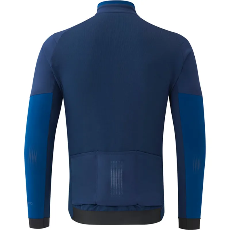 Shimano Evolve Wind Long Sleeve Jersey - Navy 4 Shimano Evolve Wind Long Sleeve Jersey - Navy - Image 2