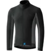 Shimano Thermal Long Sleeve Jersey - Black 2 Shimano Thermal Long Sleeve Jersey - Black -CycloPro Shop sc6320