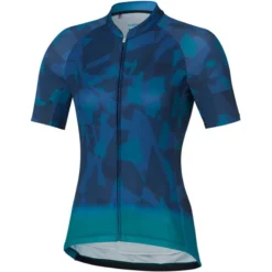 Shimano Mizuki Womens Short Sleeve Jersey - Navy -CycloPro Shop sc7401