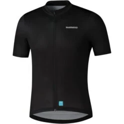 Shimano Element Men's Short Sleeve Jersey - Navy -CycloPro Shop sc8800 3 1