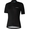 Shimano Element Women's Short Sleeve Jersey - Black 1 Shimano Element Women's Short Sleeve Jersey - Black -CycloPro Shop sc9100