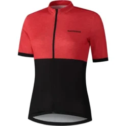 Shimano Element Women's Short Sleeve Jersey - Tea Berry -CycloPro Shop sc9101
