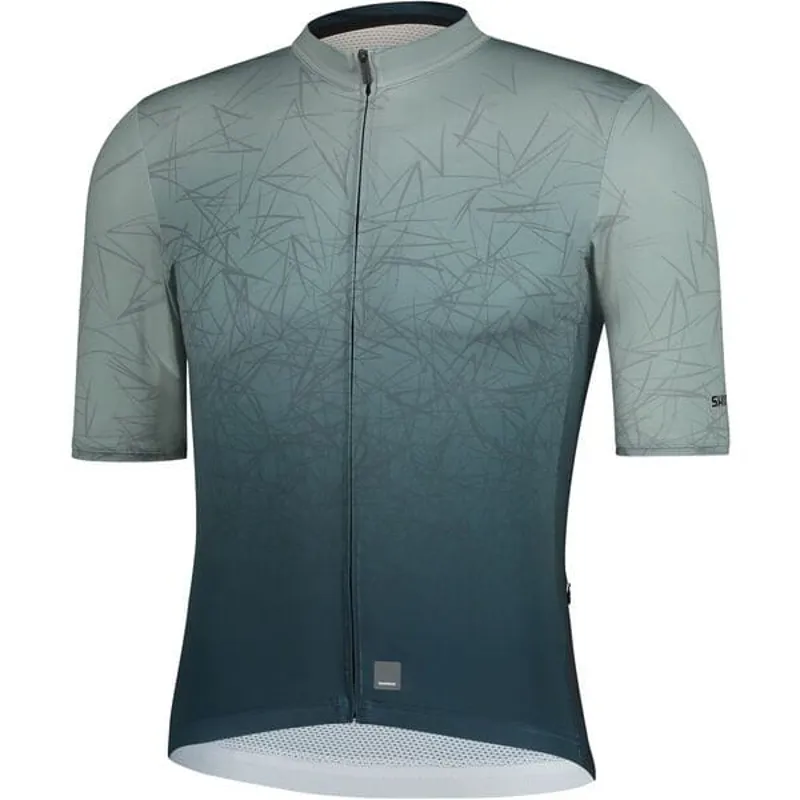Shimano Breakaway Men's Short Sleeve Jersey - Green 5 Shimano Breakaway Men's Short Sleeve Jersey - Green - Image 3