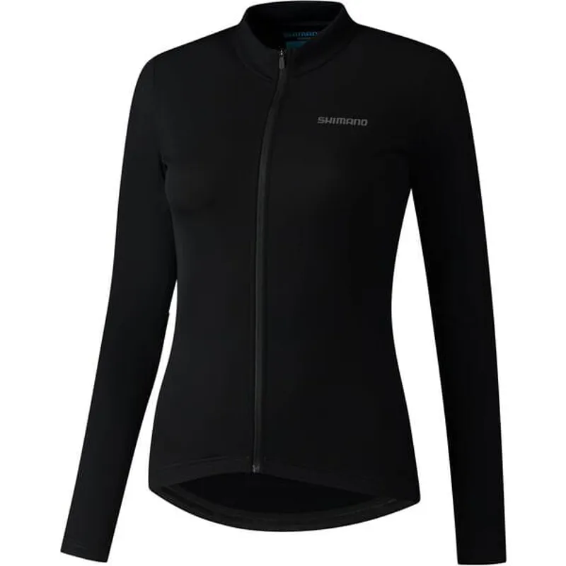 Shimano Element Women's Long Sleeve Jersey - Black 4 Shimano Element Women's Long Sleeve Jersey - Black - Image 2