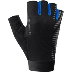 Shimano Classic Short Finger Gloves - Blue